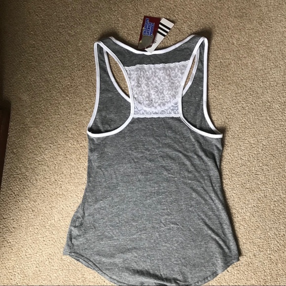 Hoosiers Indiana University lace back tank NWT - Picture 4 of 6